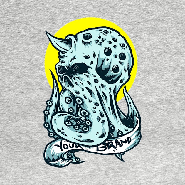 octopus skull by Candy Store